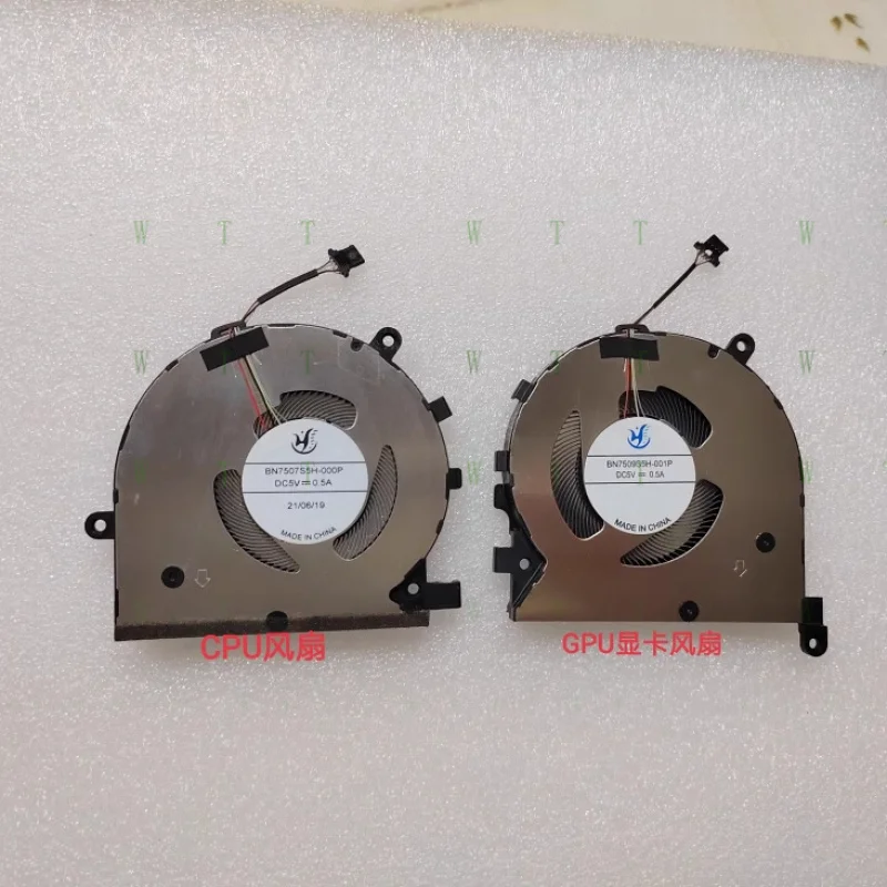 

Оригинальный TT для Samsung Galaxy Odyssey NP762XDA 762XDA ОХЛАЖДАЮЩИЙ ВЕНТИЛЯТОР CPU + GPU R + L