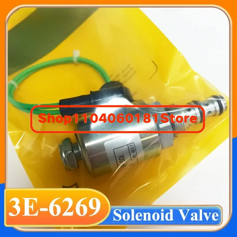 3E-6269 3E6269 Solenoid Valve for Engines 3114 3116 3126 3406 3406B 3406C C15 Loaders 910E 910F 918F 924F 928G