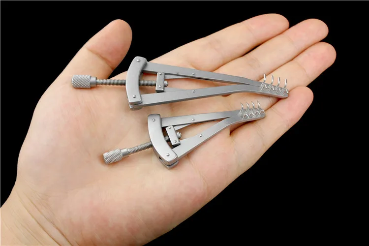 

Orthopedic instrument medical Hand foot surgery Multihook Thin skin Retractor Little mouse small Fine tooth Spreader forceps