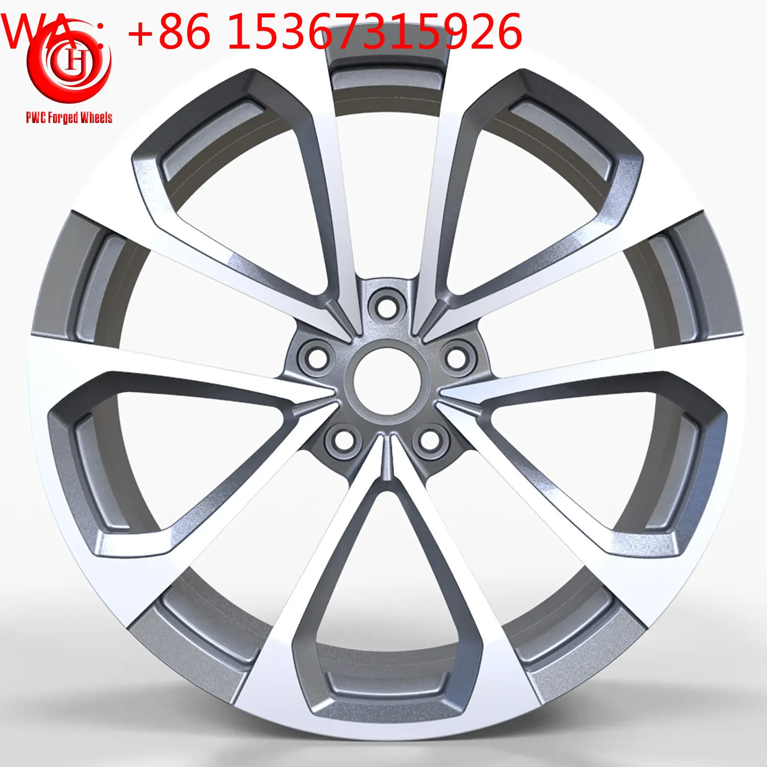 17-24 Inch Custom Beadlock Forged Aluminium Alloy Wheels 5x115 40mm ET New Painted Passenger Car Rims