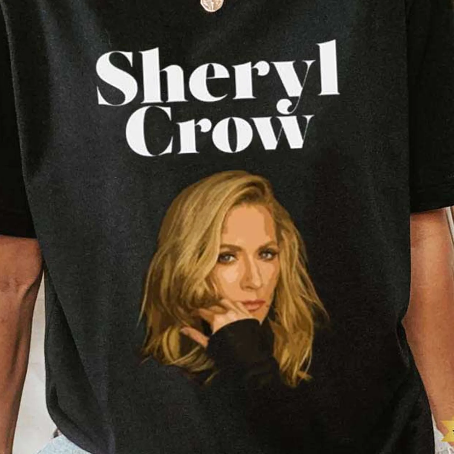 SheRYL cROW POSTER IN CONCERT t-SHIRT SHORT SLEEVE aLL SIZES s TO 5xL 1f1301