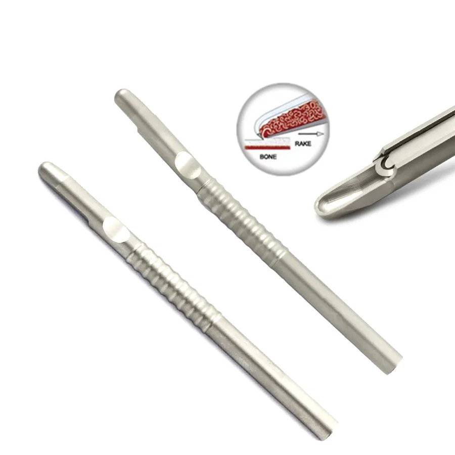Raspador de hueso para implantes dentales, herramienta de dentista, instrumento quirúrgico, producto de odontología