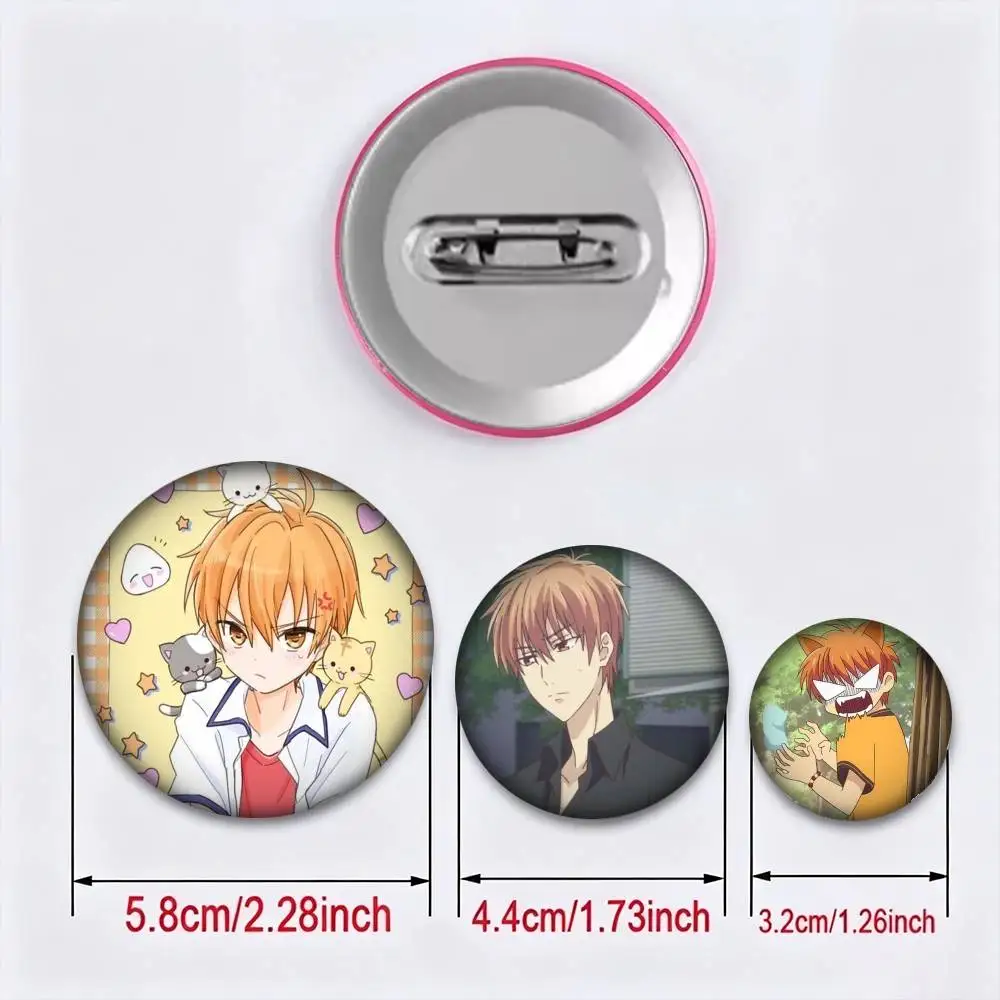Anime Fruits Basket K-Kyo Sohma  25mm 32mm 44mm 58mm 75mm Brooches Badges Pins for Accessories Gift