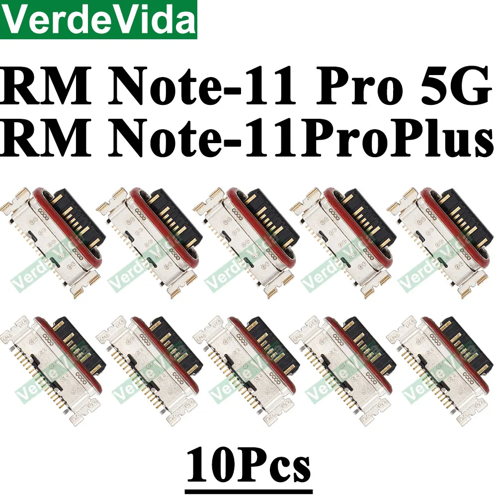 10Pcs Charging Port Connector For Xiaomi Redmi Note 12 13 14 Pro Plus 4G 5G 11 12s 13Pro 12Pro 14Pro Micro Charger Dock USB Plug image 5