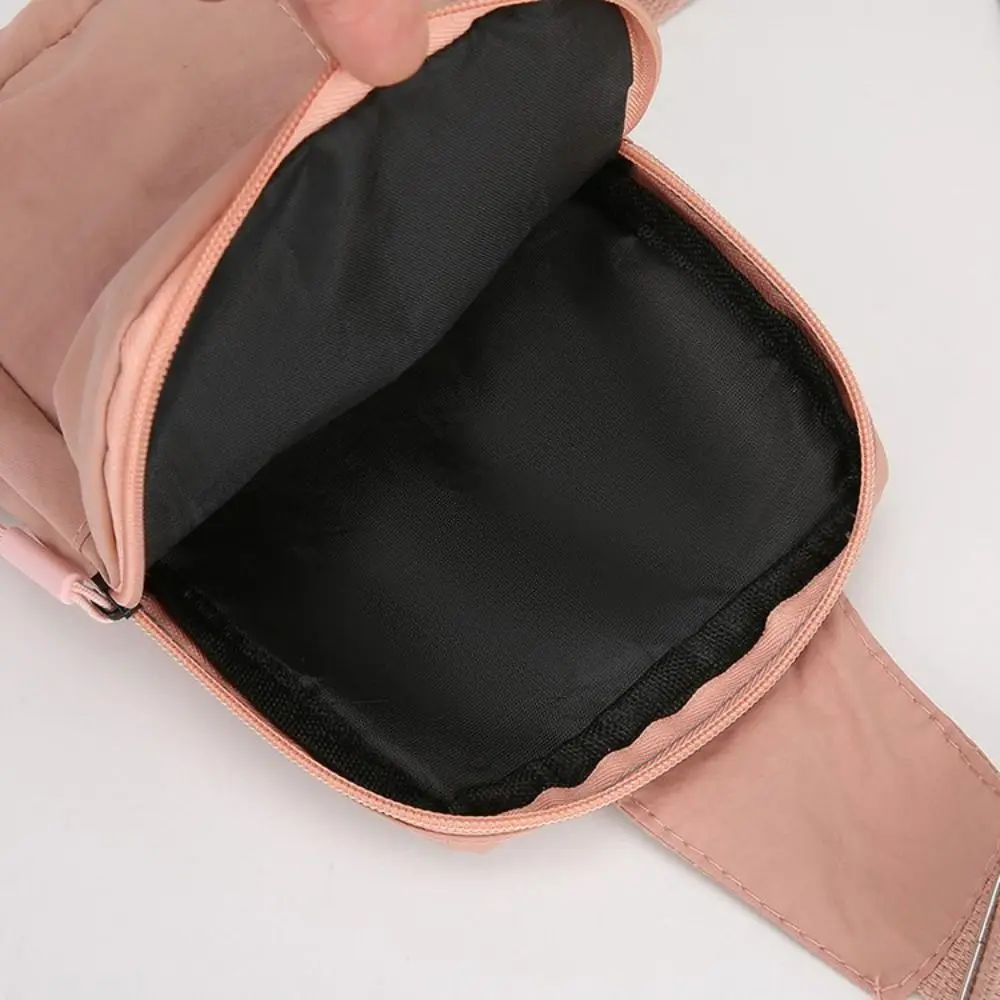Oxford Cloth Women's Chest Bags Multifunctional Black Yellow White Blue Sports Chest Bag Multi-compartment Purse Waist Bag