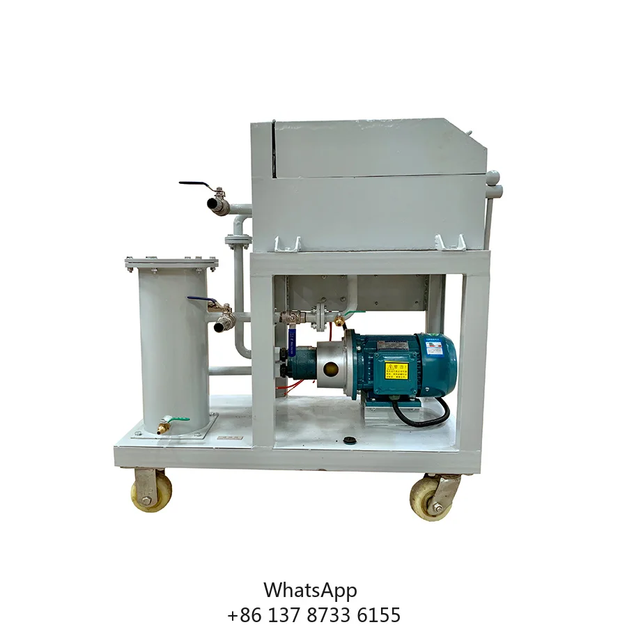 PL-200 Portable Oil Purifier, High-Efficiency Filter Paper Type For Clean Oil