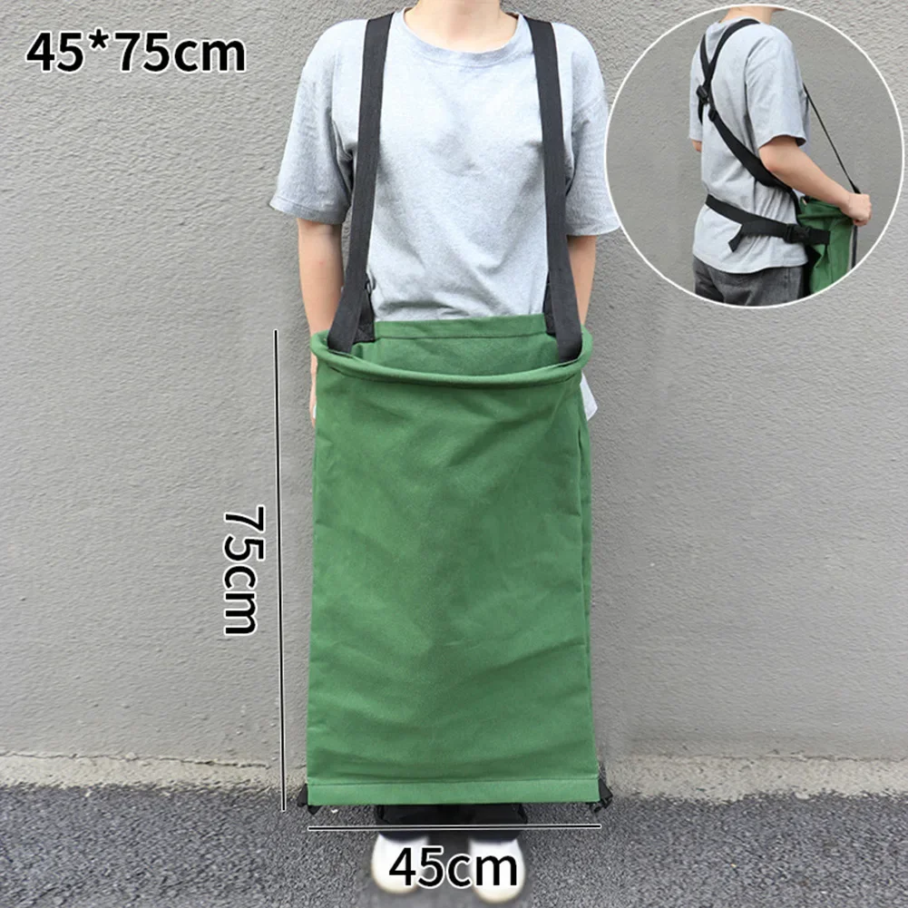 Canvas Fruit Picking Bag Fruit Picking Harvest Storage Bag For Camping Orchard Collapsible Berry Puch Outdoor Foraging Bag