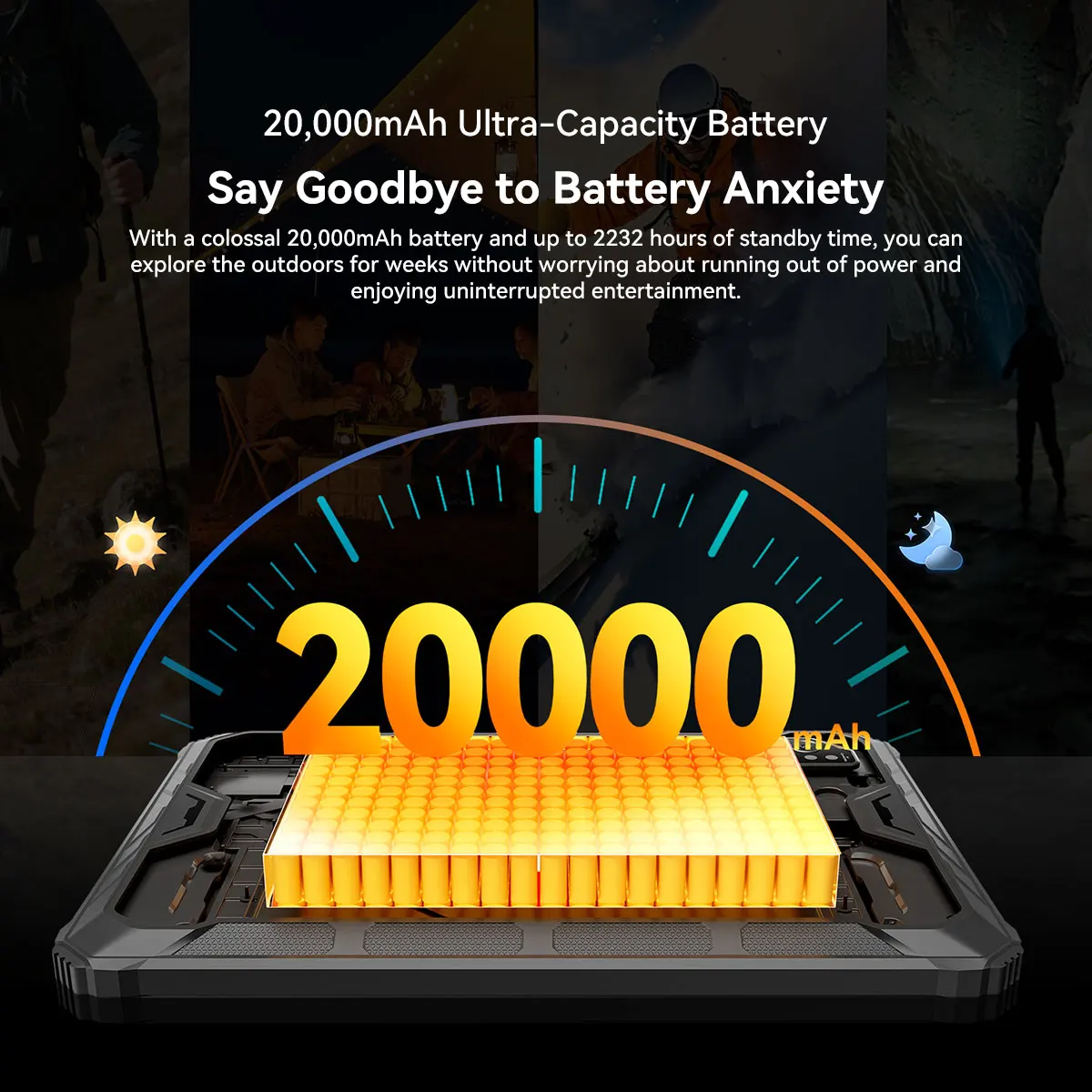 Blackview OSCAL SPIDER 10 وسادة متينة، شاشة 11 بوصة FHD + IPS 60 هرتز 8 جيجابايت 256 جيجابايت 20000 مللي أمبير في الساعة، MediaTek Dimensity G81، Android 15 Tablet