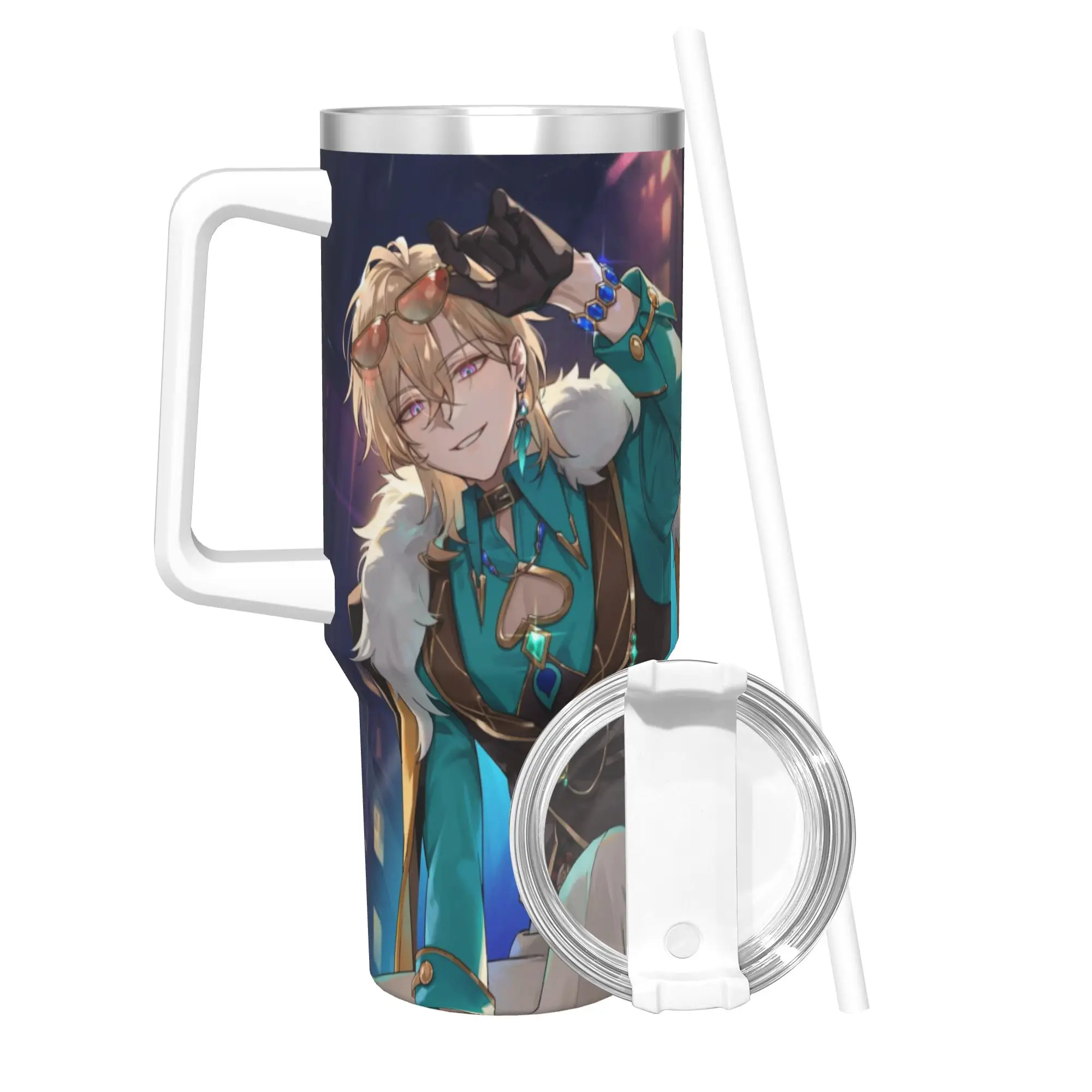 Honkai Star Rail 40oz Tumbler Stainless Steel Double Wall Vacuum Insulated  Tumblers Mug With Straw