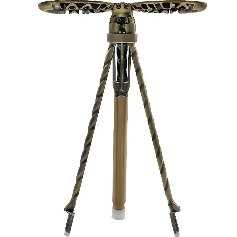 Multifunctional Nonslip Walking Stick Stool Outdoor Sports Goods Scalable Folding Stool Portable Beach Chair Elderly Crutch Seat