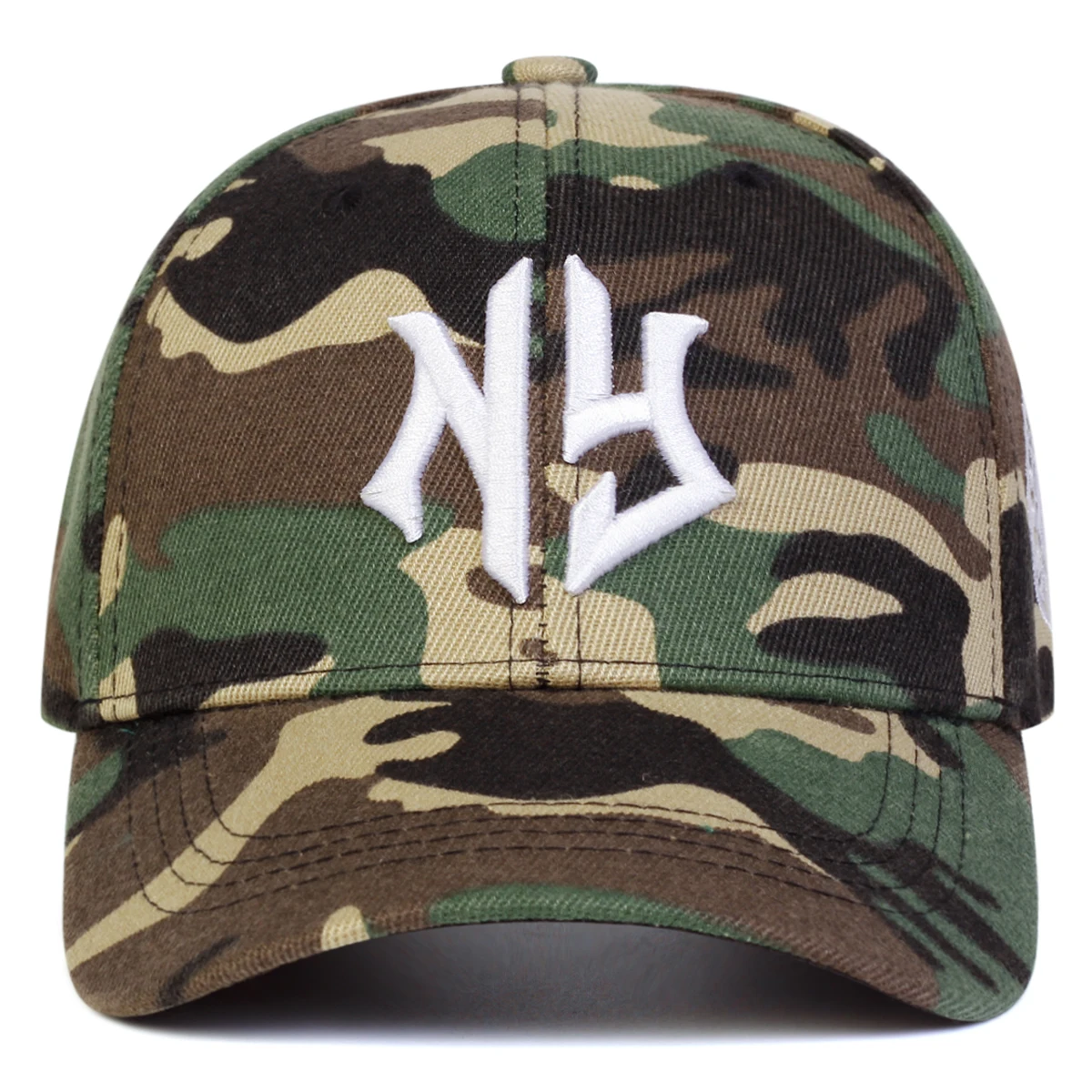 Unisex NY Brief Stickerei Camouflage Baseball Caps Frühling Herbst Outdoor Einstellbare Casual Hüte Sonnenschutz Hut Sport Kappe – Detail 3