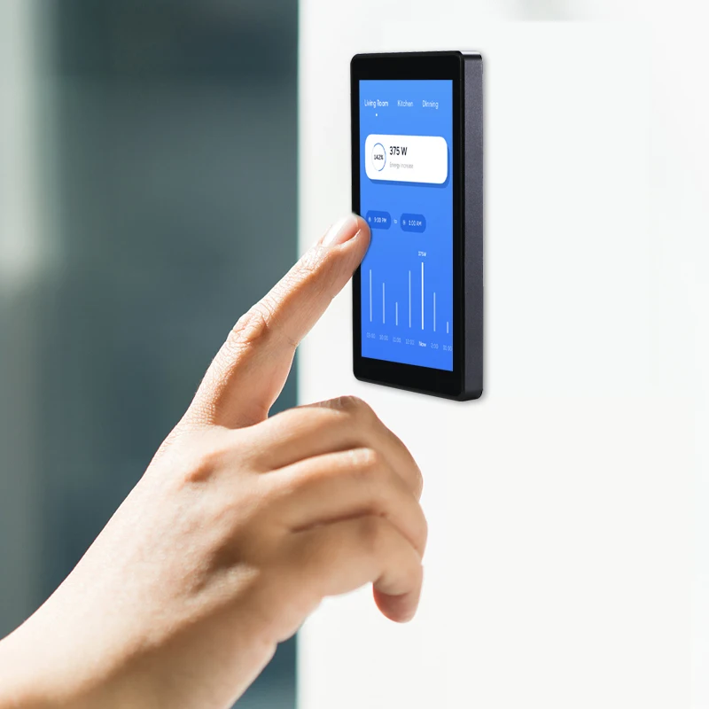 Small Size 5.5 Inch in Wall Touch Control RV Touch Screen Smart Home Dashboard RK3566 RAM 2GB LCD Display
