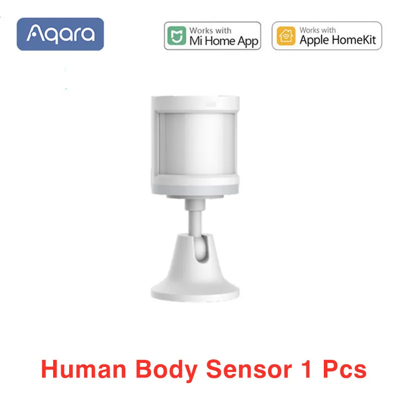 Originele Aqara Bewegingssensor Smart Menselijk Lichaam Sensor ZigBee Beweging Draadloze Verbinding Smart Home Voor Mijia MiHome Homekit APP