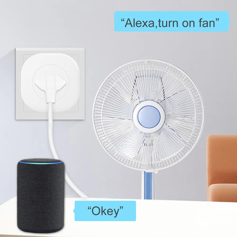 LELLKI Zigbee Smart Socket Zigbee2mqtt 10A Remote Power Plug AUS With Tuya Smart Life SmartThings Alexa Google Home Assistant