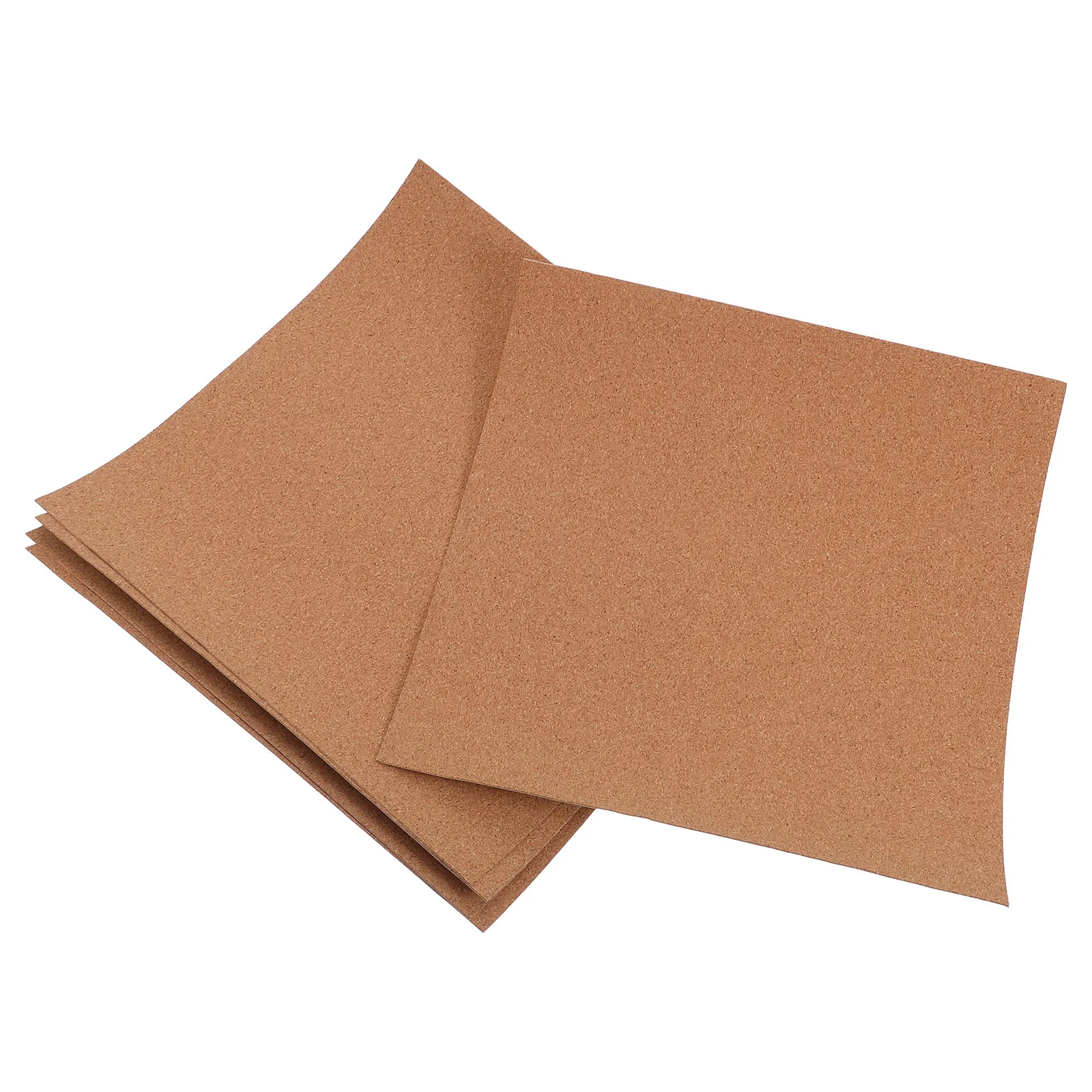 

5pcs Soft Cork Message Board Adhesive Backing Wall Decor Cute Office Photo Bulletin Boards Tiles for Home Office Use