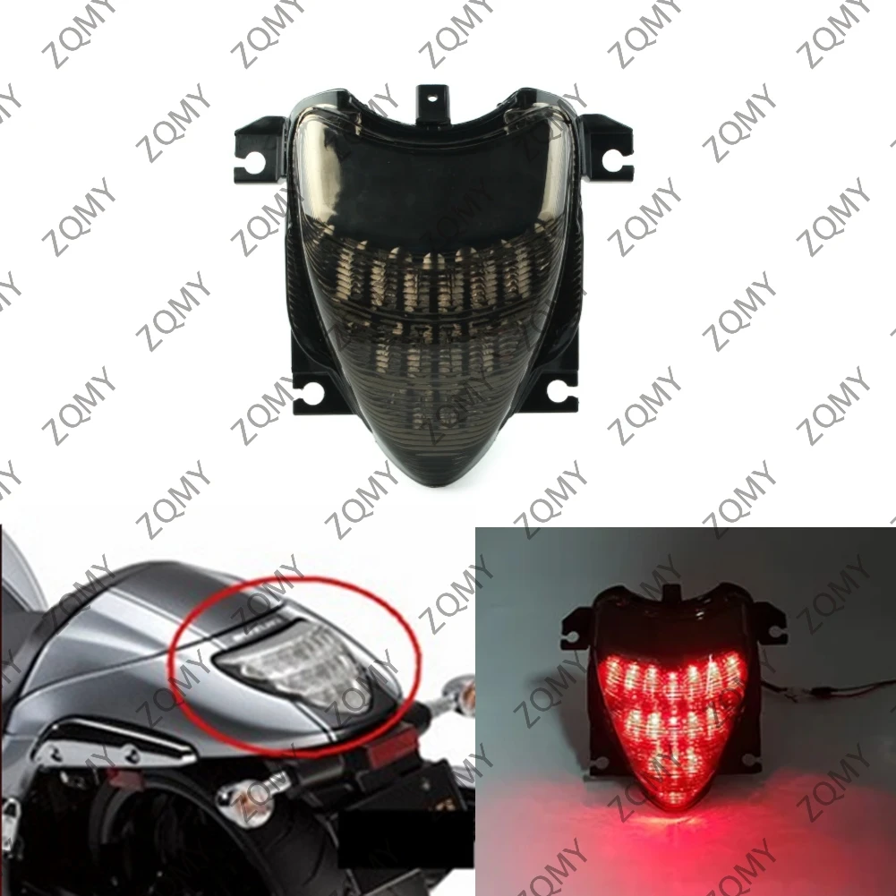 1 szt. Motocykle zintegrowane światło tylne LED dla Suzuki Boulevard M109R / Inirvoer 1800 2006-2015 lampa kierunkowskazu hamulca