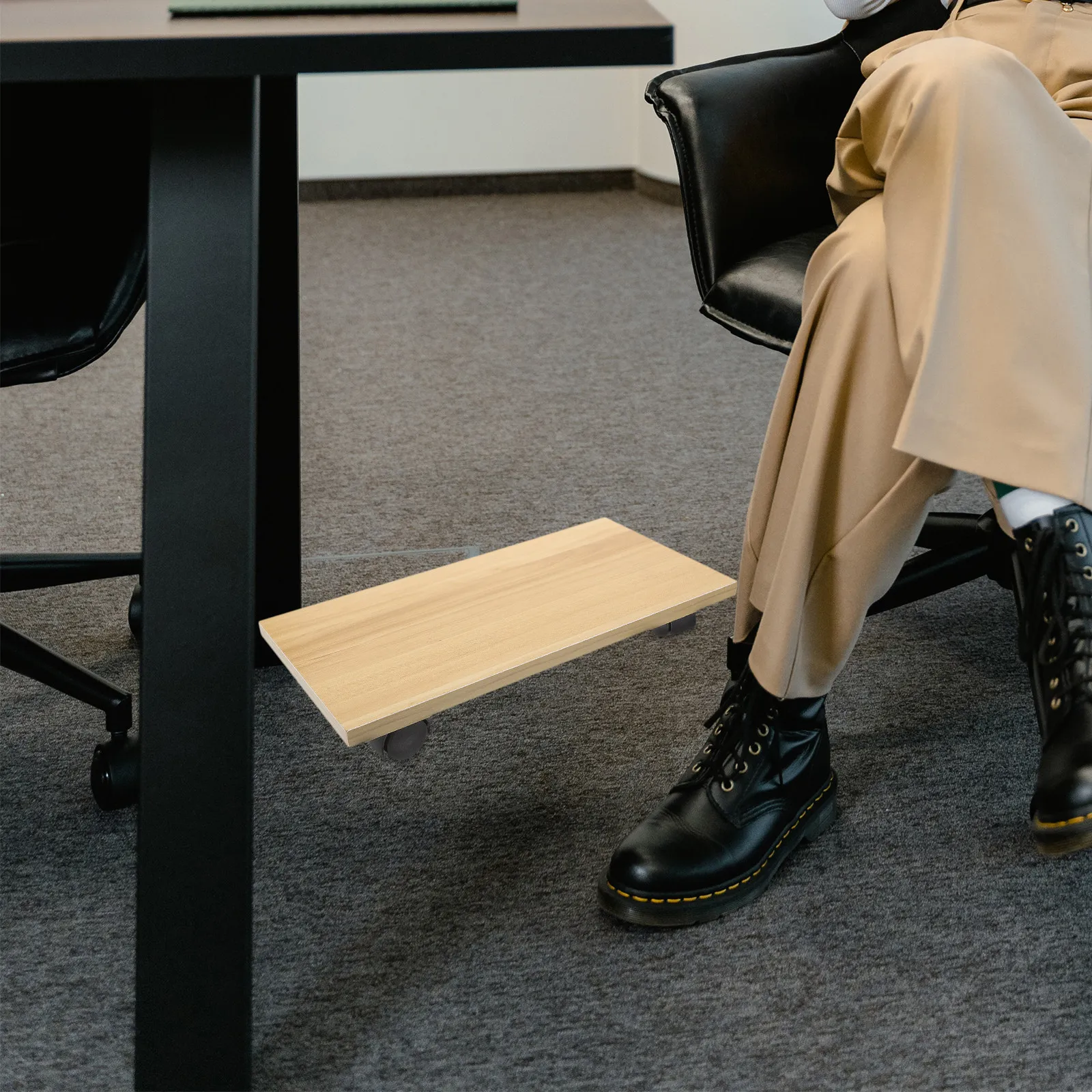 movable-wood-cpu-stand-with-4-casters-high-load-capacity-stable-computer-tower-base-natural-wood-rolling-computer-mainframe