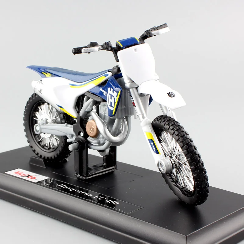 

1/18 Scale Maisto FC 450 Motorcycle Diecasts & Toy Vehicles Off Road Dirt Rider Bike Model Motocross Replicas Blue Collection