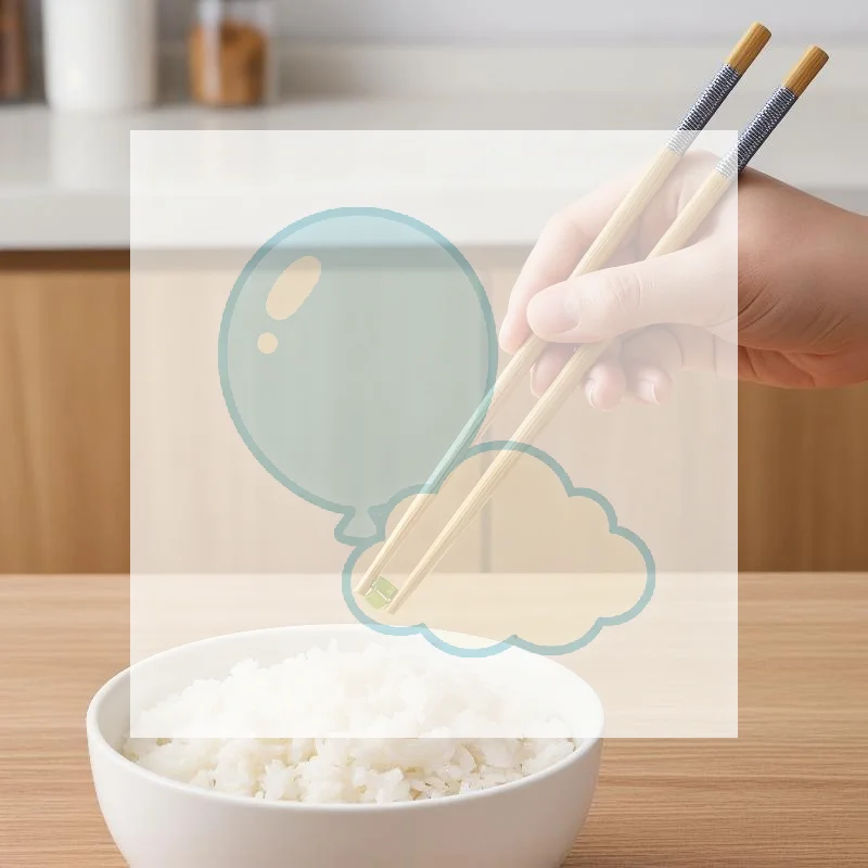 30/50Pairs Bamboo Print Chopsticks Reusable Chinese Food Chopsticks Tableware Healthy For Restaurants Gourmets Noodles