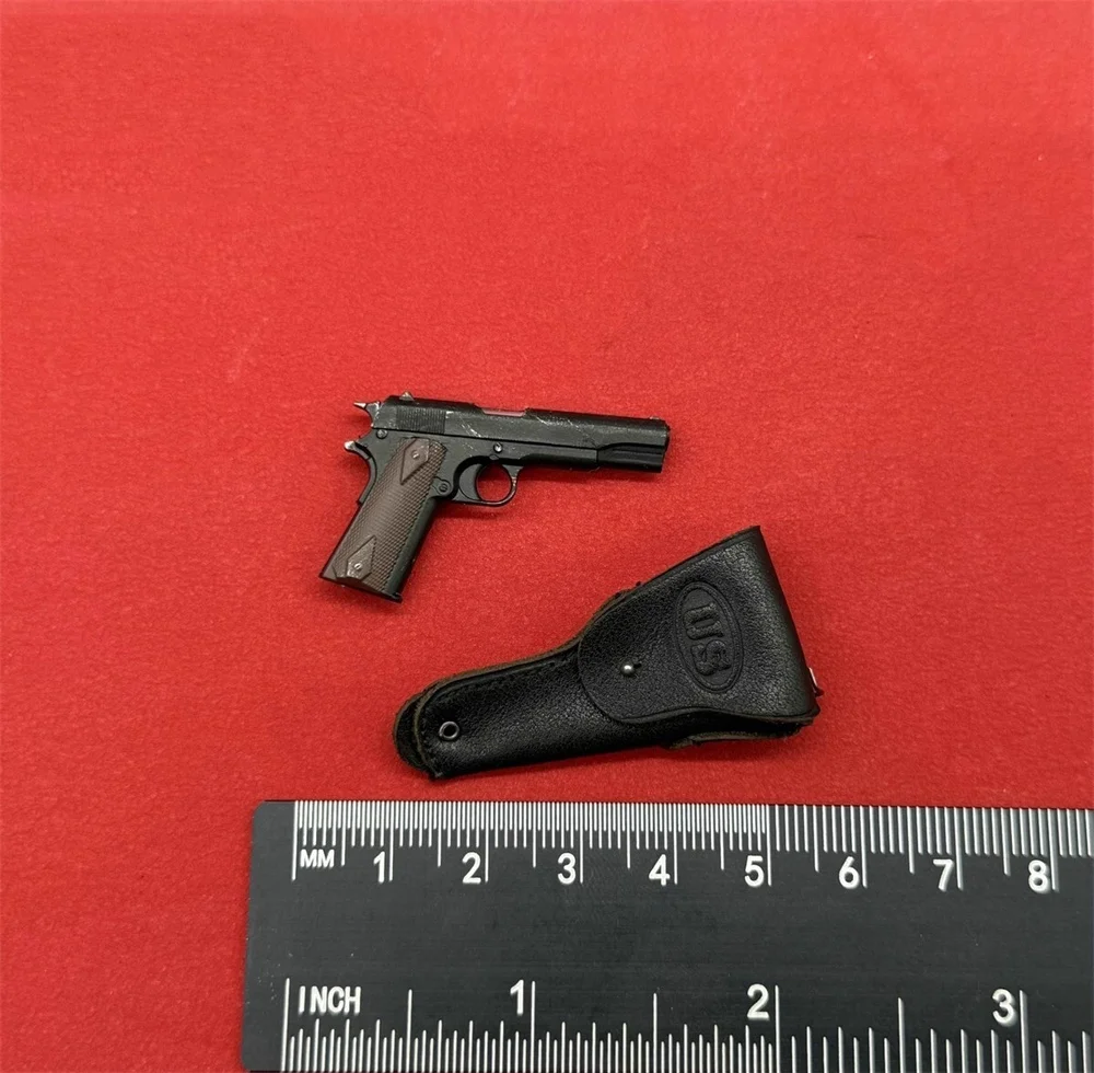 

1/6th DID US. Soldier Doll Guy Man The Secondary Weapons M1911 Leather Holster Bags Toys Model For 12" Doll Figure V80184