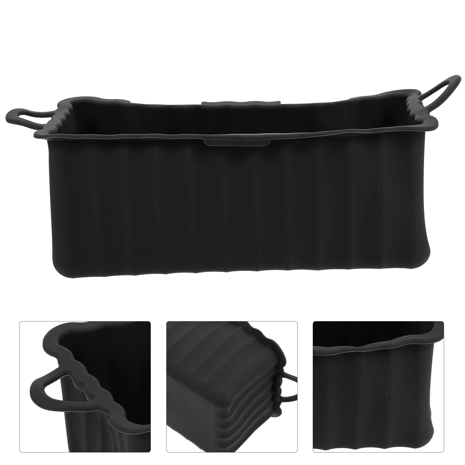 

Square Silicone Grease Catcher Reusable Large Capacity Oil Drip Pan Replacement Grill Drip Tray For Griddle Flat Top Oven