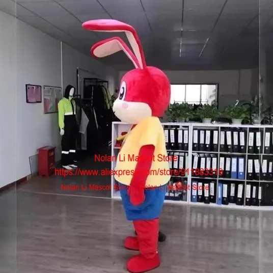 

High Quality Adult Sized Plush Brown Bear Cartoon Mascot Costume Cute Rabbit Cartoon Animal Role-Playing Performance Props 1348