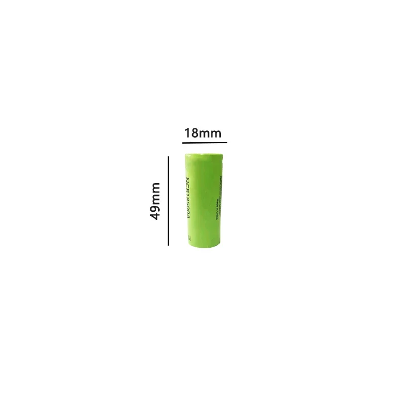 New High-Quality Batterie 3.7v Rechargeable NCR 18500 A 2040mAh for Toy Flashlight Batteries, Etc