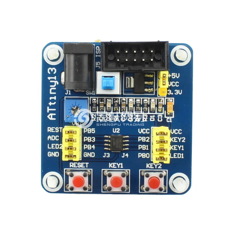 ATtiny13 Development Board tiny13 Learning board AVRDevelopment Board Micro System