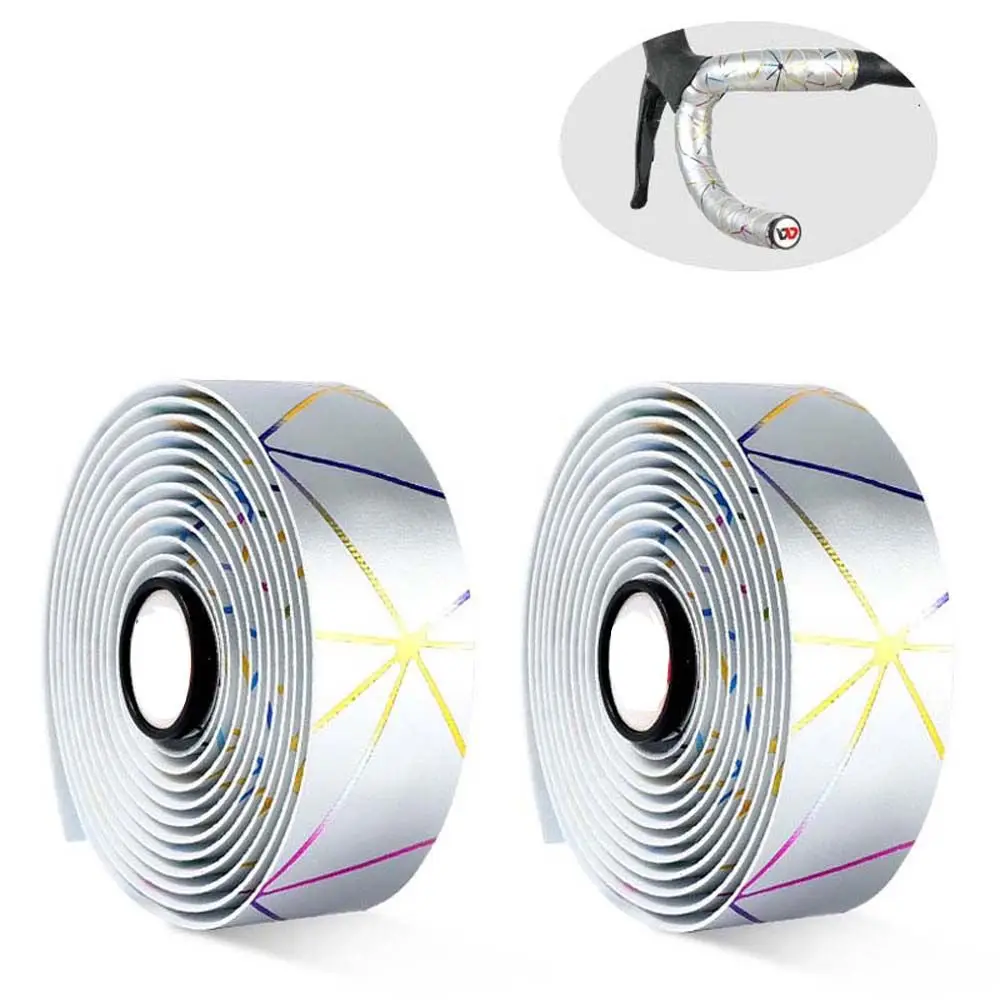 

Soft Damping EVA + PU Strap Tape Wrap With 2 Bar Plug Bike Bar Tape Bicycle Handlebar Tape Handle Bar Belt Bicycle Accessories