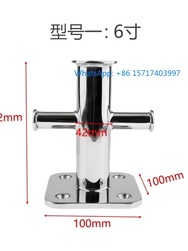 

316 stainless steel marine hardware accessories, yacht dock mooring columns, dock cross cable piles, stainless steel cable piles