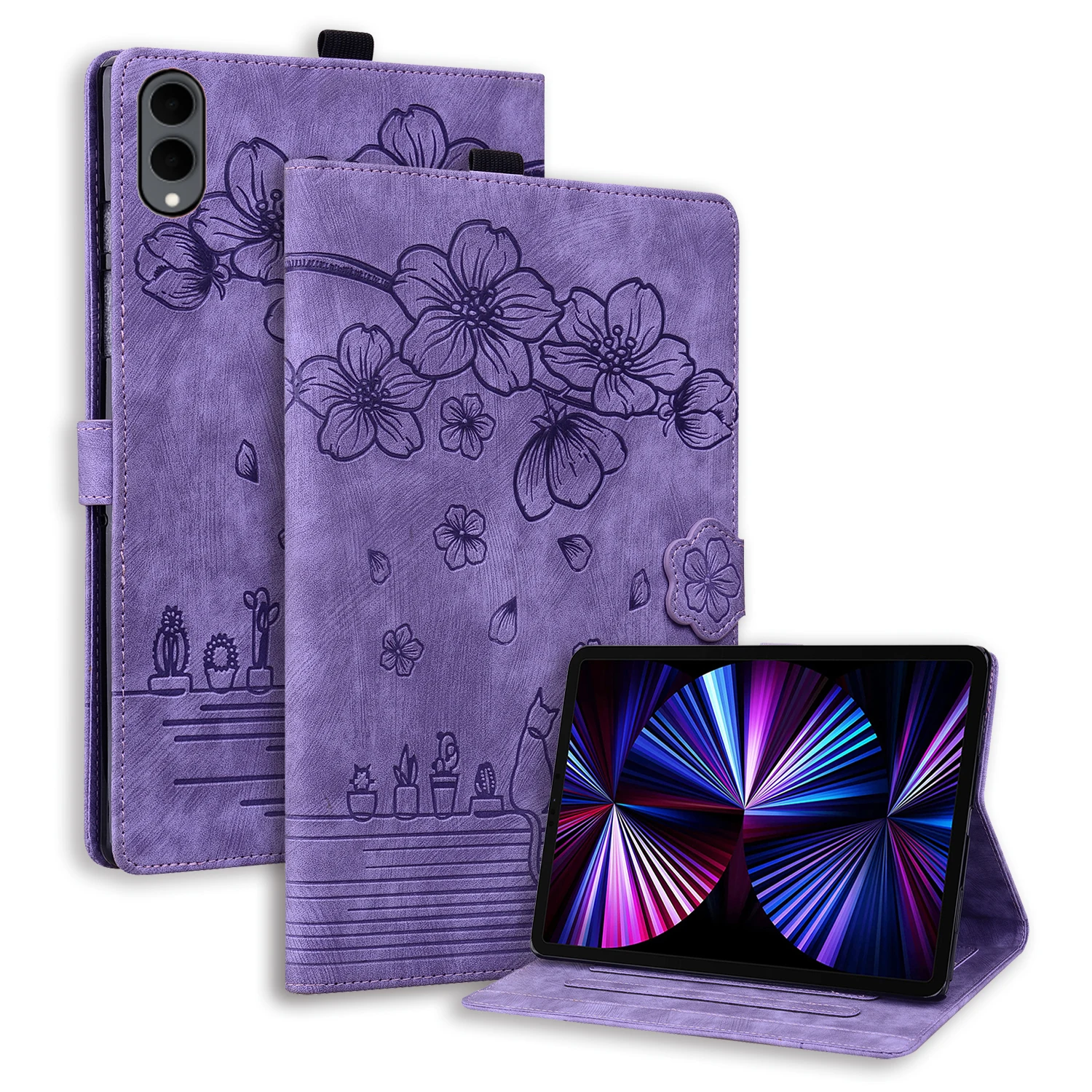 

Shockproof PU Leather Tablet Case for Samsung Galaxy Tab S11 Ultra SM-X930 X936 14.6 inch 2025 with Card Pocket Protective