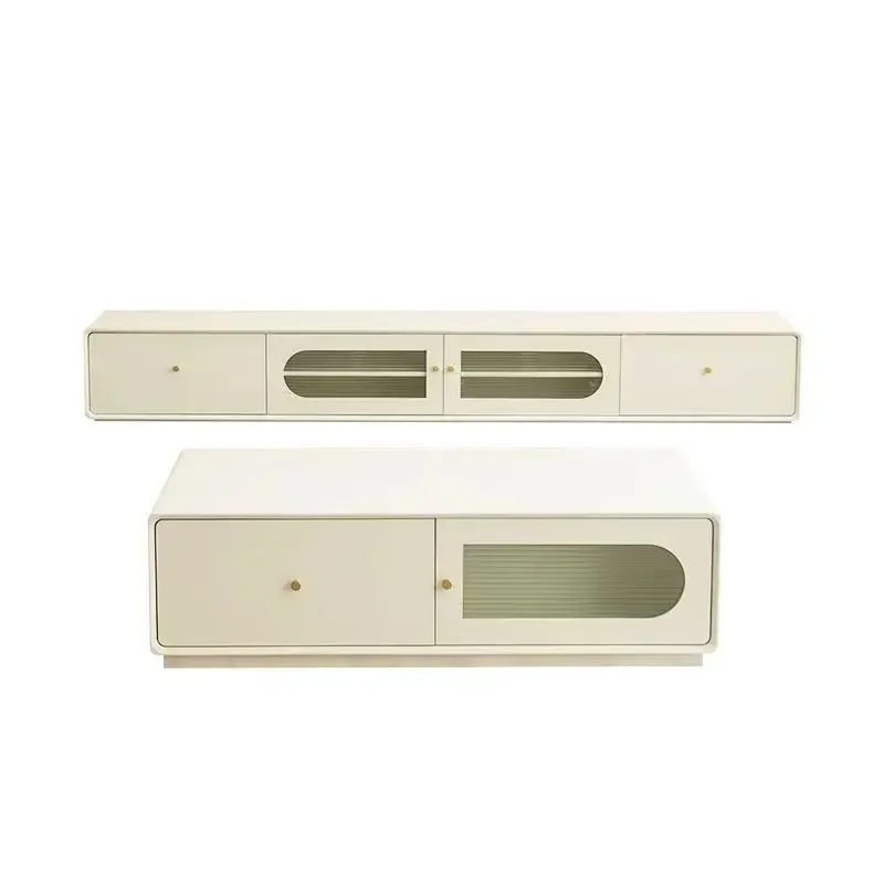 TV cabinet floor-standing living room home raised coffee table combination