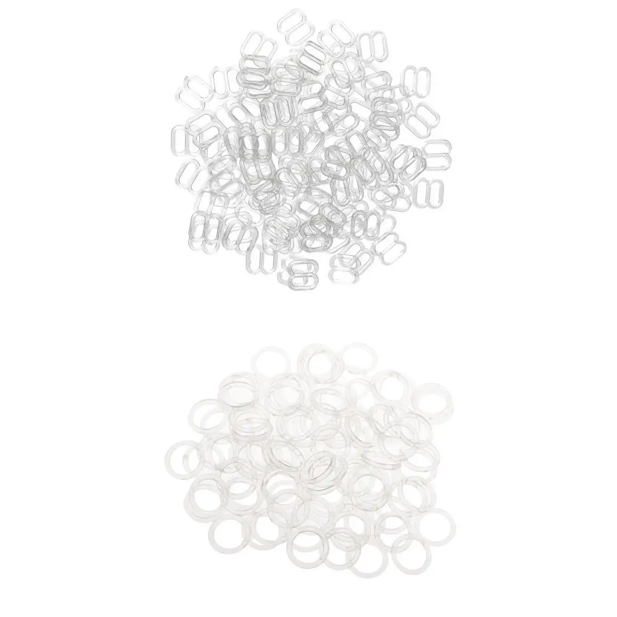 Bra Strap Clasps Plastic Bikini Accessories Lingerie Fastener Buckle Set for Women Clothing and Dresses