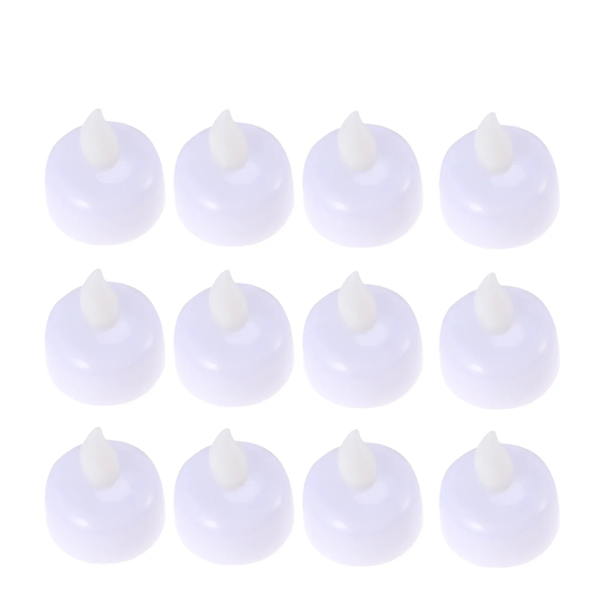 12 Pcs LED Birthday Candles Bathing Floating Electric Lantern Tea Lights Water Proof