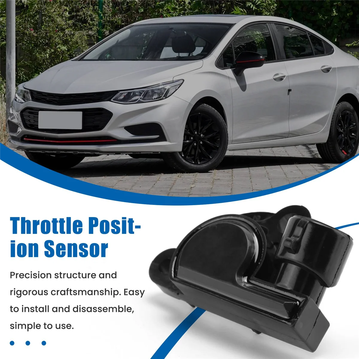 Датчик положения дроссельной заслонки TPS для CHEVROLET CAPTIVA C100 CRUZE EPICA Matiz SPARK LACETTI 0,8 1,0 2,0 93740916   93 740 916