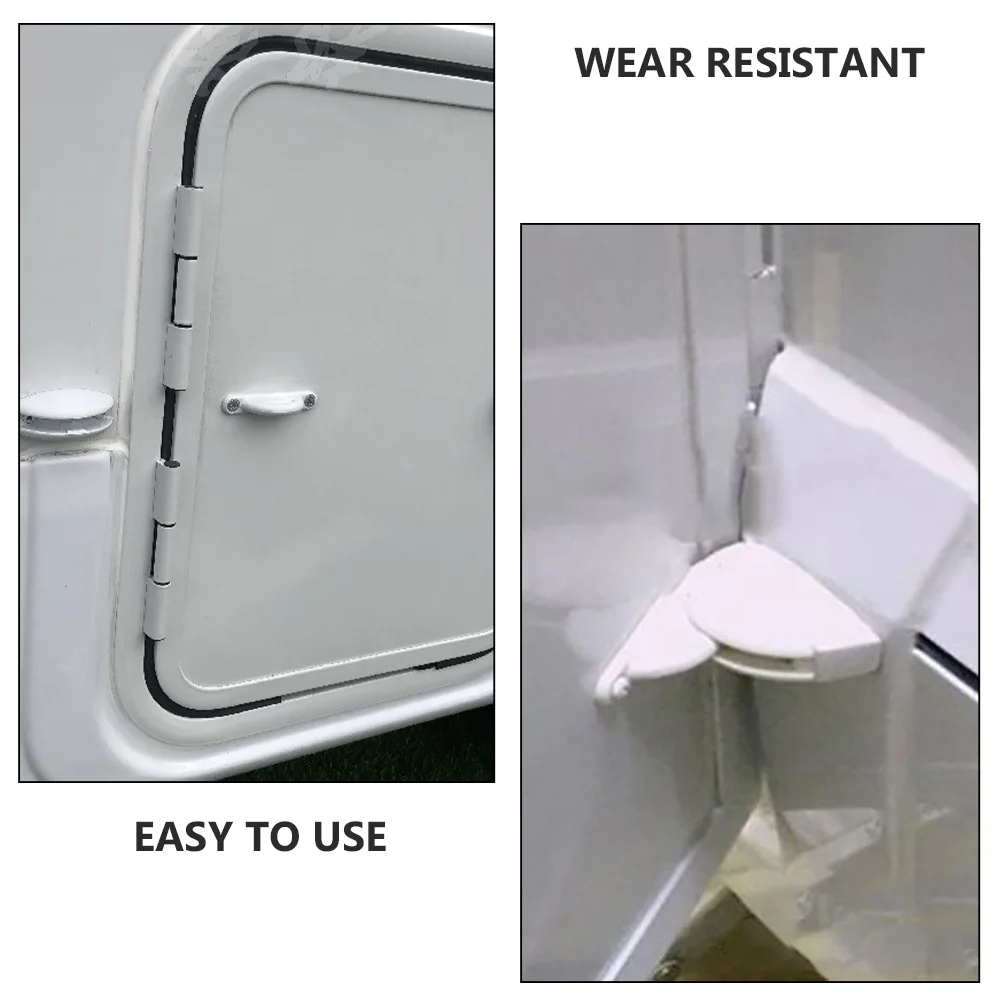 

2 Pcs Car Door Stopper Half-circle Shape Limiter Kit for RV -resistant Material Smooth Surface No Burrs Easy to Use