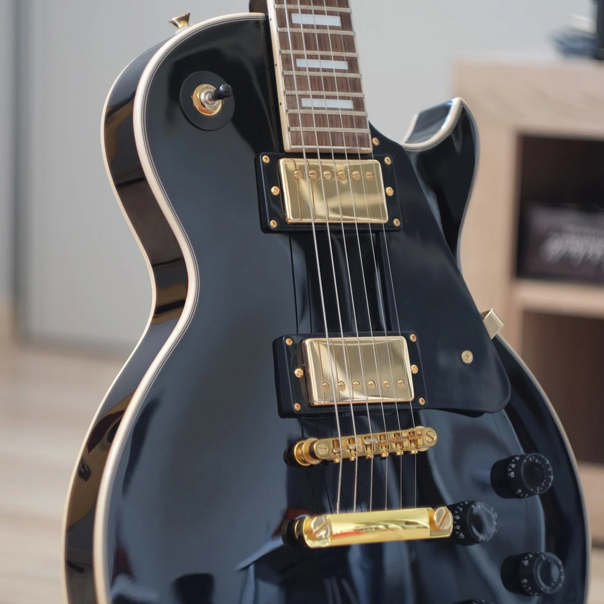 

Guitars Protective Gasket Rhythm Treble Ring Shake Your Head Parts and Accessories Black Toggle Plate Washer