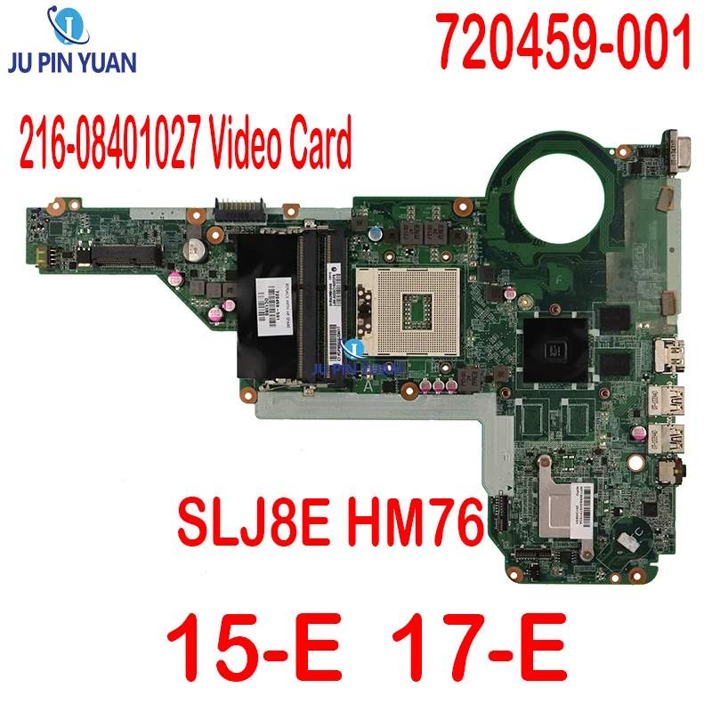 

720459-001 720459-501 720459-601 DA0R62MB6E1 HM76 2G for HP Pavilion 14-e 15-e Series Laptop Motherboard Mainboard Tested