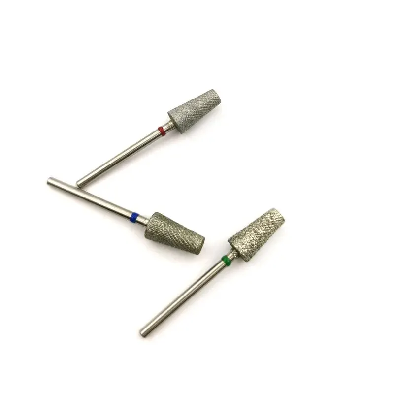 Hytoos Diamant Kreuz zähne konische Nagel bohrer 3/32 "Nagel haut sauber Grat Maniküre Bohrer Bohrmaschine Zubehör Lieferant – Detail 5