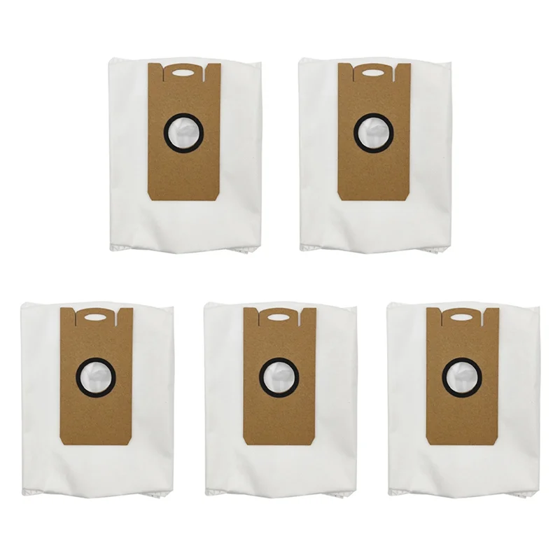 5Pcs Dust Bags for Lydsto W2 Robot Vacuum Cleaner Dust Bag Accessories Cleaner Spare Parts Replaceable Parts Accessories