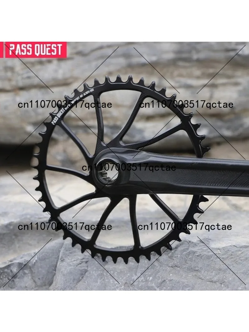 3mm Offset 40-54T Direct Mount Chainring Narrow Wide Tooth Single Chainwheel for Mountain Bike Bicycle Modification Parts