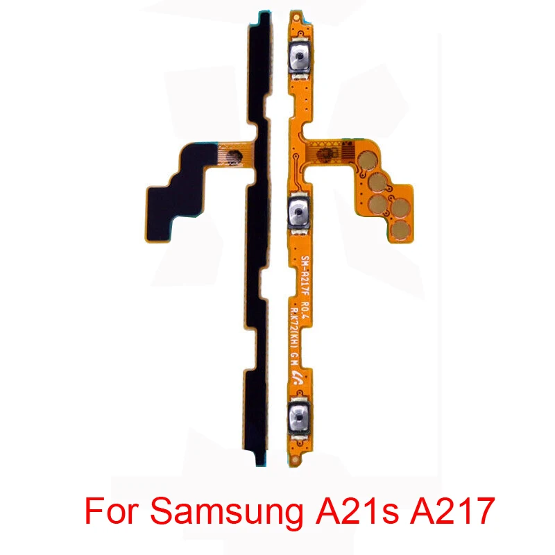 Voor Samsung Galaxy A01 Core A11 A21 A 21S A31 A41 A51 A71 4G Telefoon Nieuwe Power Volume Knop Interne Schakelaar Flex Kabel Onderdelen