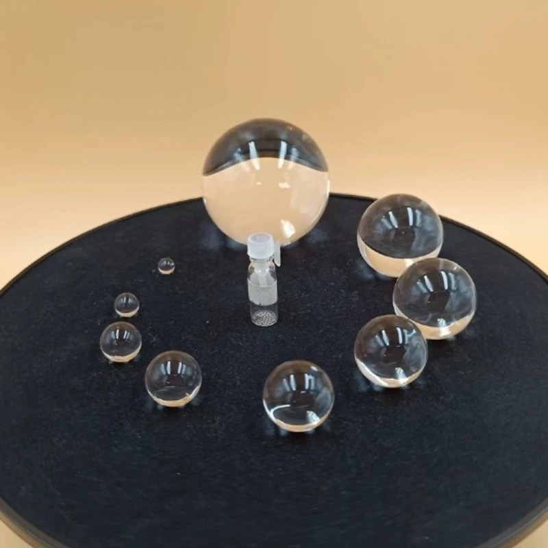 D1-18mm BK7 Optical Glass Ball Lens Solid Spherical Glass Sphere for Laser Focusing Fiber Coupling Optical Experiment