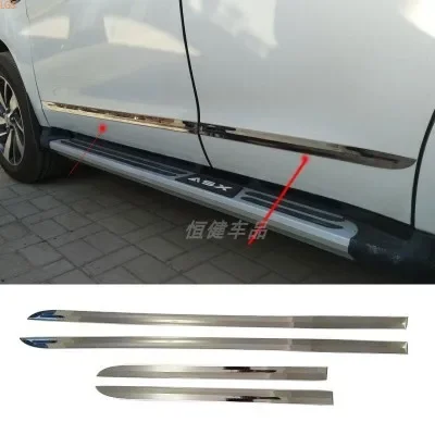 

For Mitsubishi ASX 2013-2019 stainless steel body decoration trim car door trim anti-scratch protection car accessories