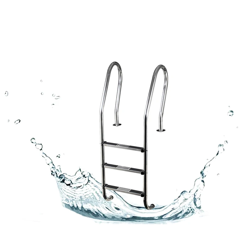 

Wholesale Customizable Heavy Duty Anti-Slip above Ground Pool Ladder Outdoor Application Pool Steps