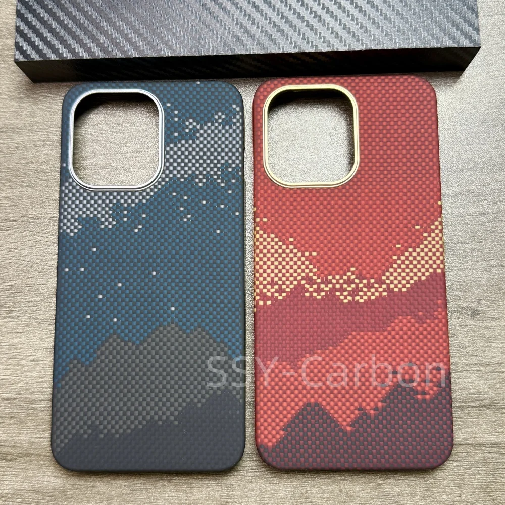 

Карбоновый чехол для Oneplus 13T, настоящий чехол для телефона Kevlar Magsafe, роскошный ультралегкий ультратонкий защитный чехол из углеродного волокна