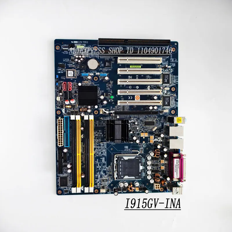 

Applicable to I915GV-INA R1.00 P/N: 08GS19A915GV01 industrial control motherboard - does not include CPU