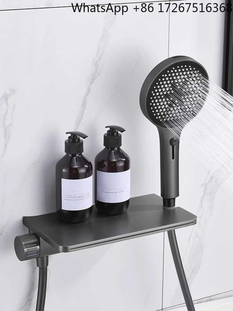 

Пистолет-распылитель для хранения душа, смесительный клапан для медного крана, простой набор