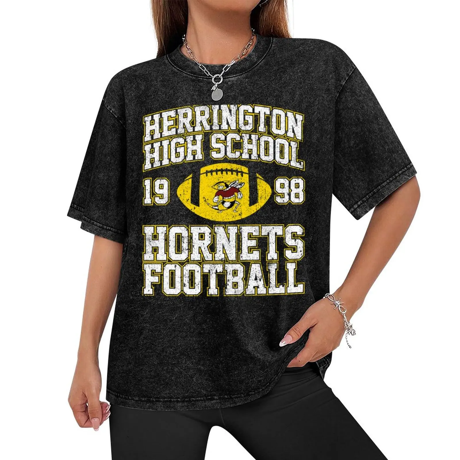 Herrington Hornets Football - The Faculty T-Shirt blanks gifts for boyfriend vintage anime shirt luxury t-shirt mens fashion