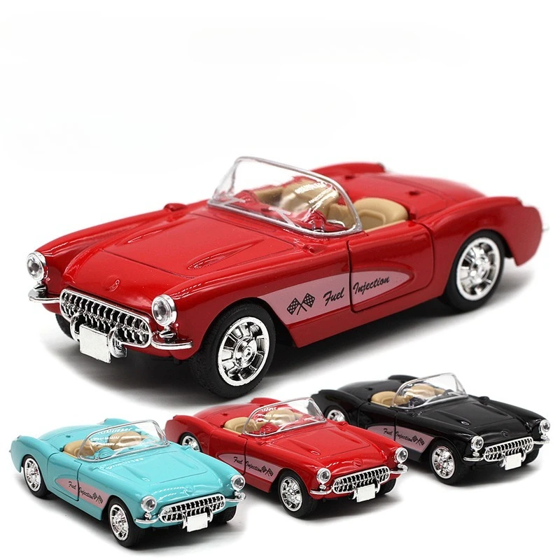 

1:32 винтажный автомобиль, спортивный автомобиль, имитационная модель из сплава, детская коллекция игрушек, подарок